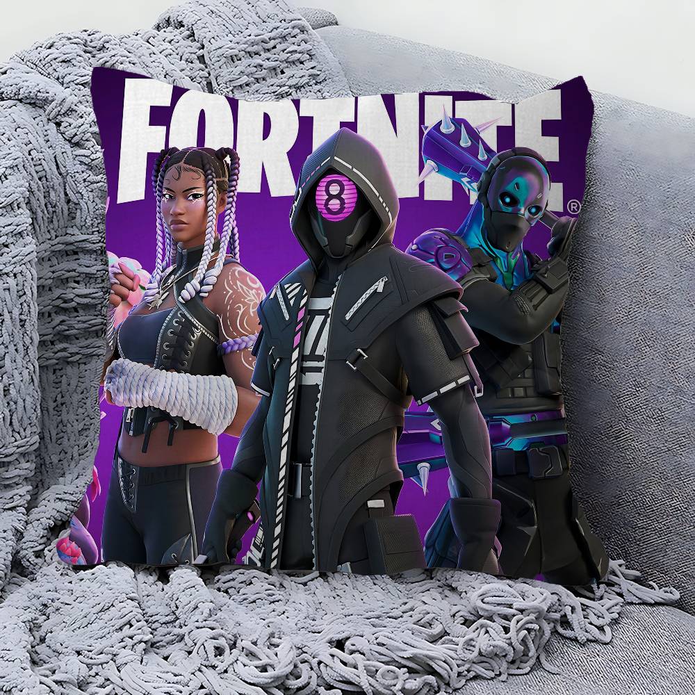 Мультяшная Видеоигра F-Fortnites Наволочка Дюймы Фермерский Декор Домашние Подушки-Пледы Для Декора Дивана