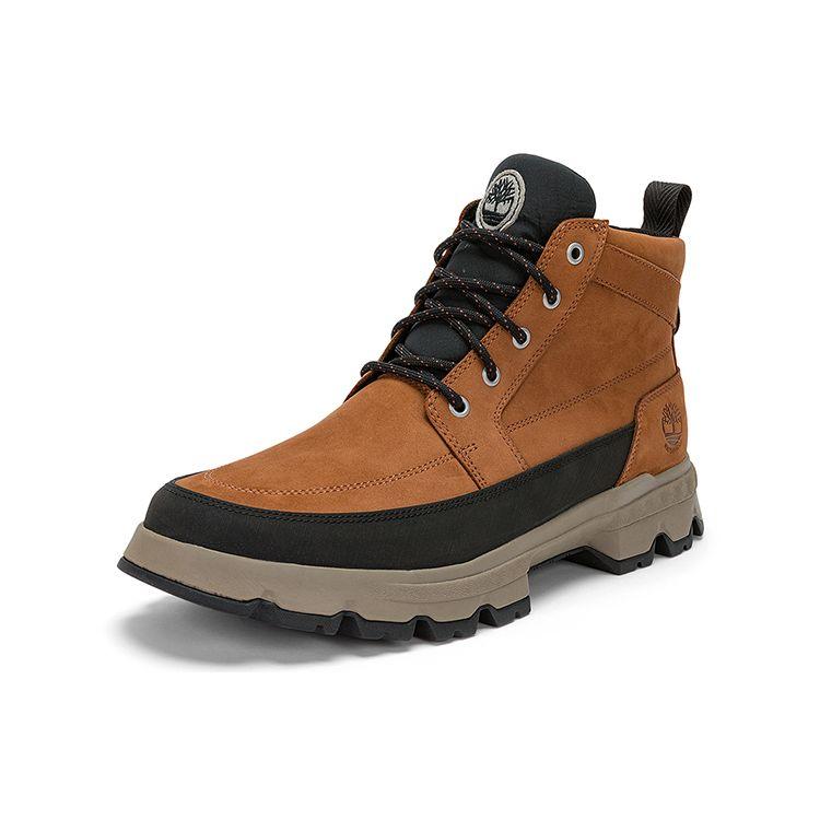 Timberland Кожаные водонепроницаемые прочные короткие уличные ботинки мужские ботинки Rust A5USHF13