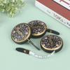 1.5m Portable Retractable Vintage Style Mini Tape Nostalgia Measure Ruler Retro Sewing Centimeter Inch Roll Tape