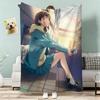 cartoon Ao no Hako blue box Anime Throw Lightweight g Flannel Blanket Soft Skinfriendly for Summer Cooling