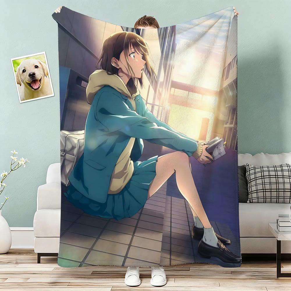 cartoon Ao no Hako blue box Anime Throw Lightweight g Flannel Blanket Soft Skinfriendly for Summer Cooling