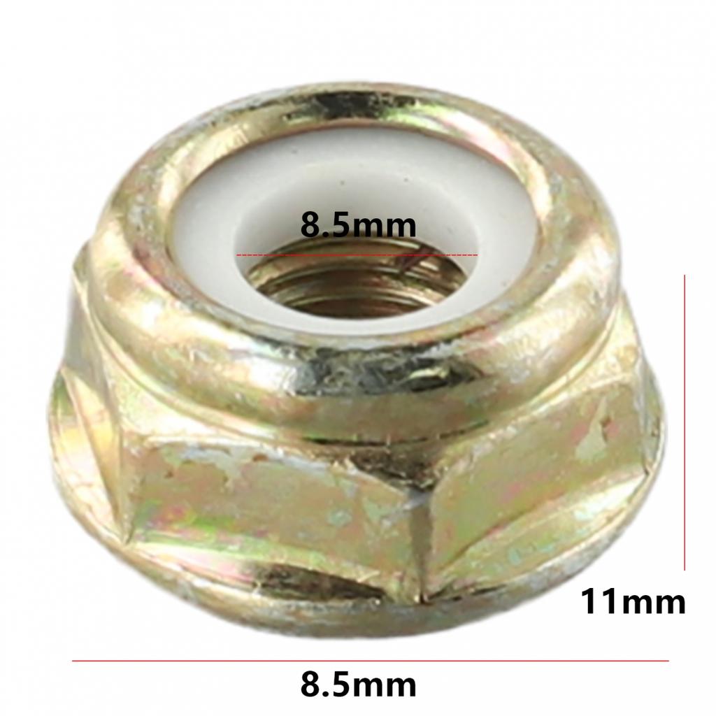 M10 X 1.25 LH левая резьба гайка лезвия для редуктора триммера кустореза 1 шт