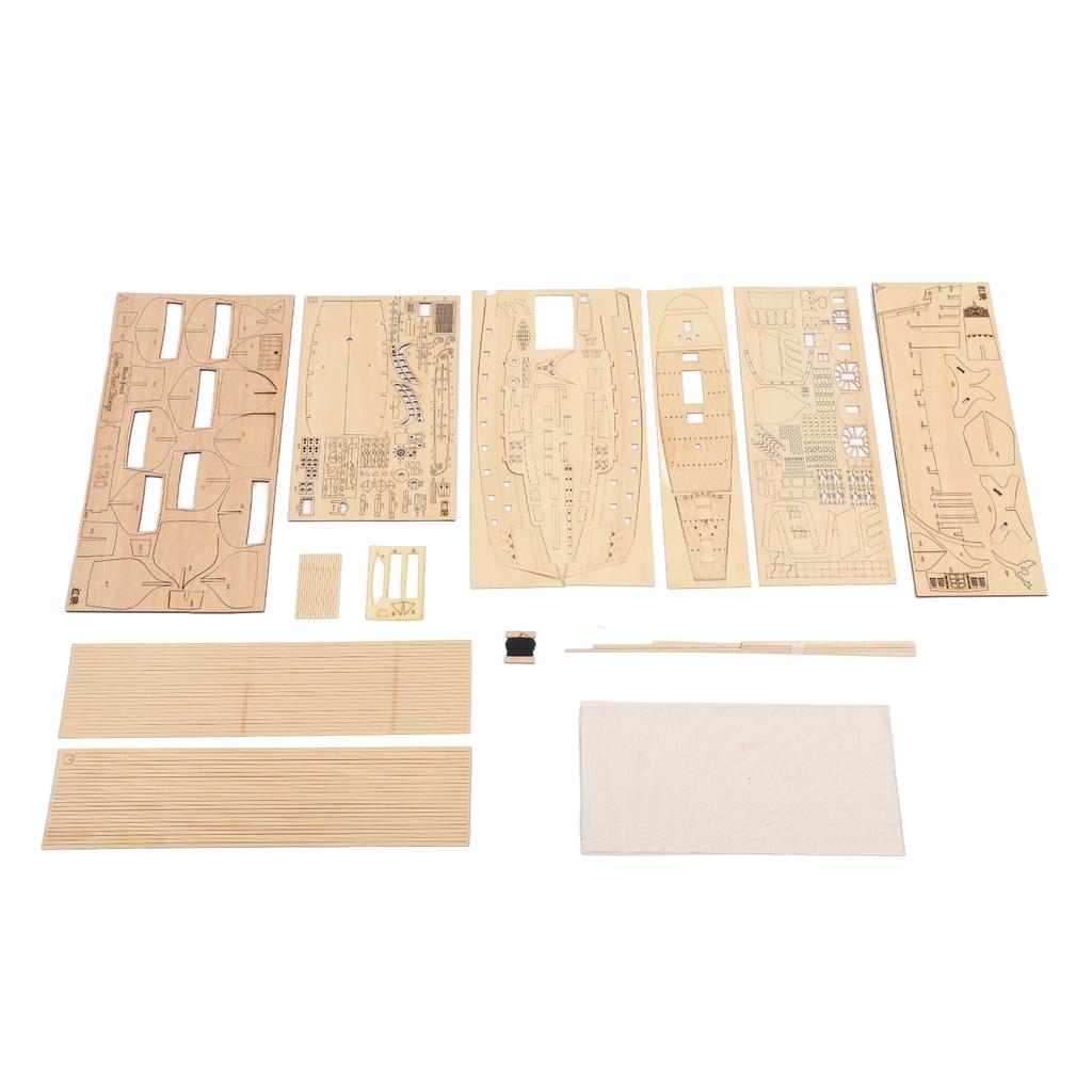 1: 130 деревянных моделей парусных лодок для взрослых, улучшающих практические навыки, головоломка для создания деревянных моделей кораблей своими руками