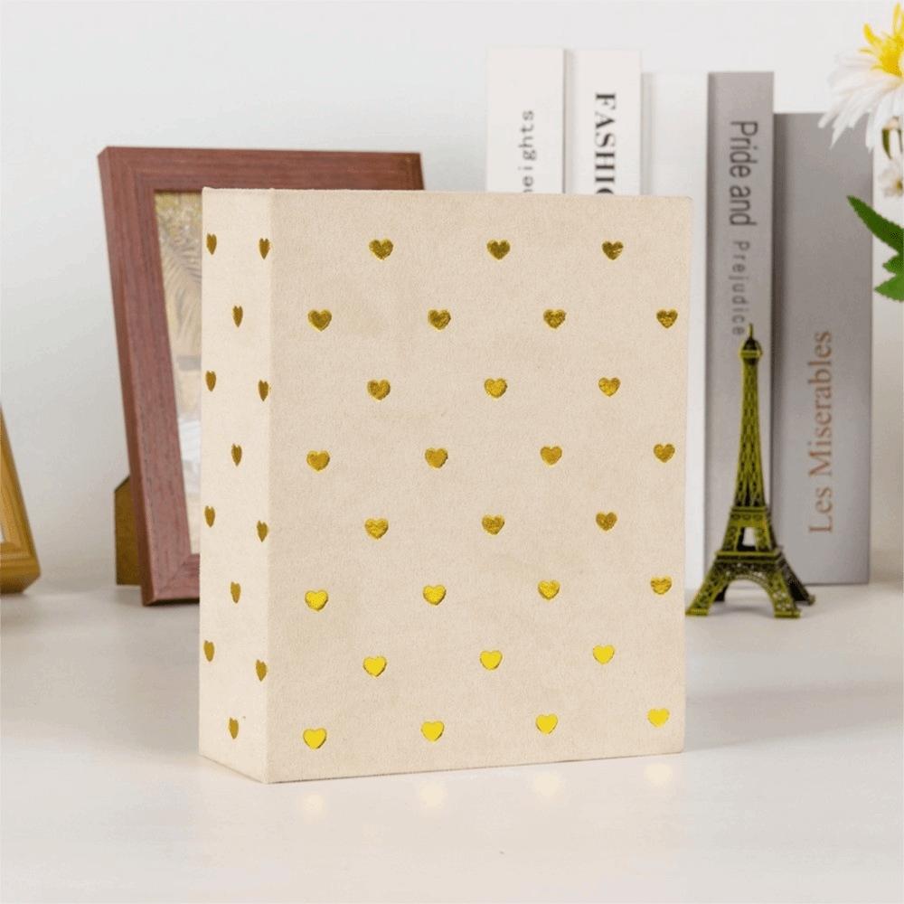Cloth Cover Scrapbook Album 6 Inch 100 Pockets Slip-in Picture Albums Picture Album Home Storage