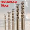 10pcs Drill Bit 1mm 1.5mm 2mm 2.5mm 3mm Drilling Brand New