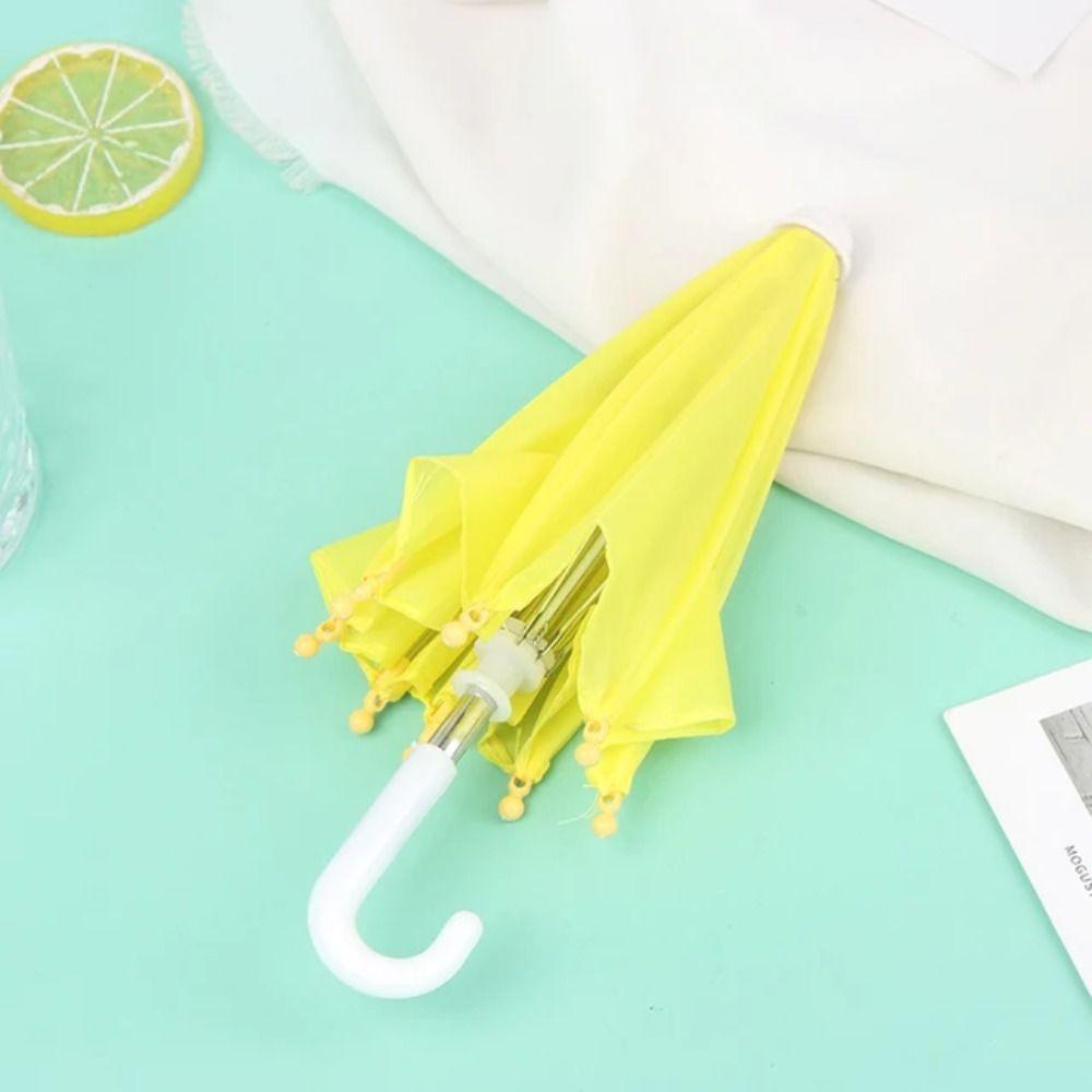 Thickened Mini Umbrella Funny Kids Toy Umbrella Doll Accessories Doll Rain Gear Home