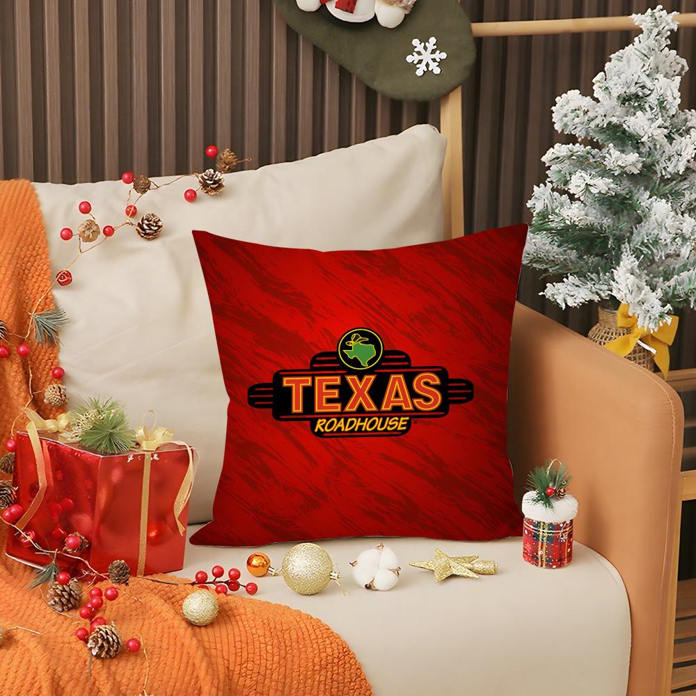 Наволочка T-Texas Roadhouse для гостиной, декоративная наволочка для дивана, простая домашняя, с принтом, легкая роскошь