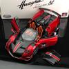 1/18 Pagani Huayra BC Alloy Sports Model Diecast Metal Racing Car Vehicles Model Collection Sound Light Simulation Kids Toy Gift