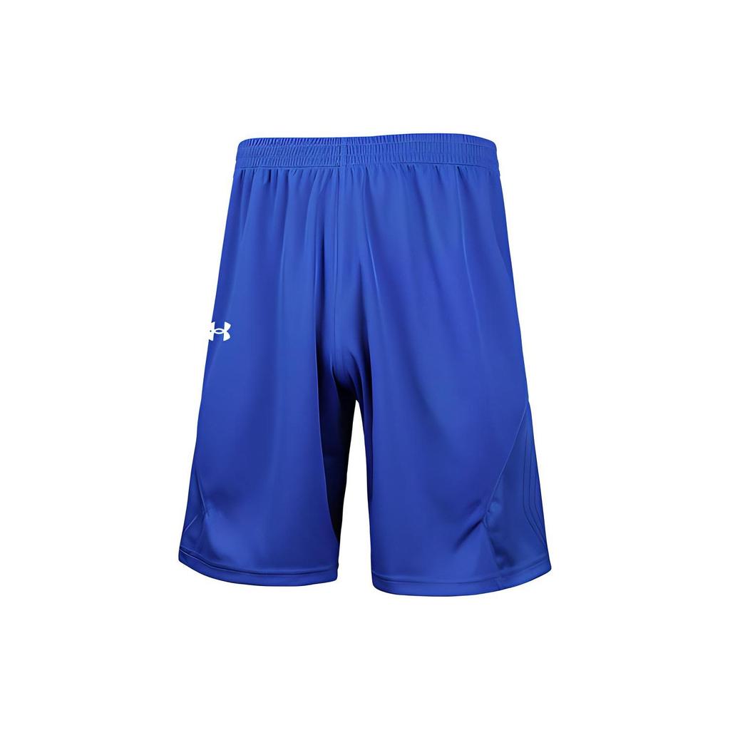 Under Armour Logo Print Basketball Knit Shorts Men Shorts Dark-Blue 22500202-400