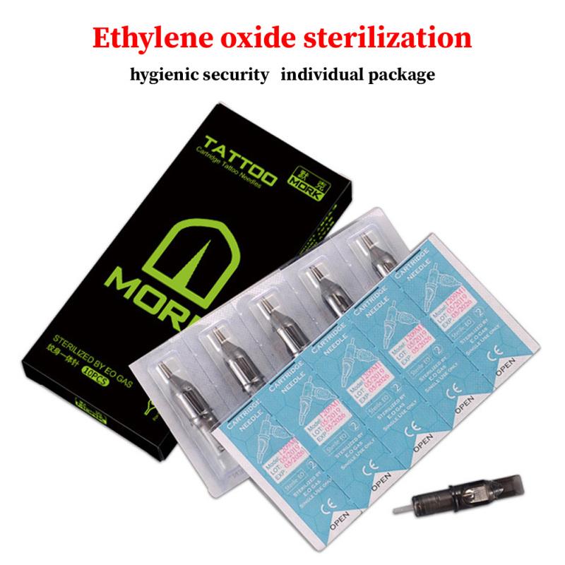 10 шт./компл. Профессиональное игольное оборудование для татуировки Одноразовая игла для татуировки