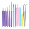 1 Набор инструментов для квиллинга с прорезями, Ассорти размеров, Ручка для скручивания, для , Бумага для DIY, Открытка