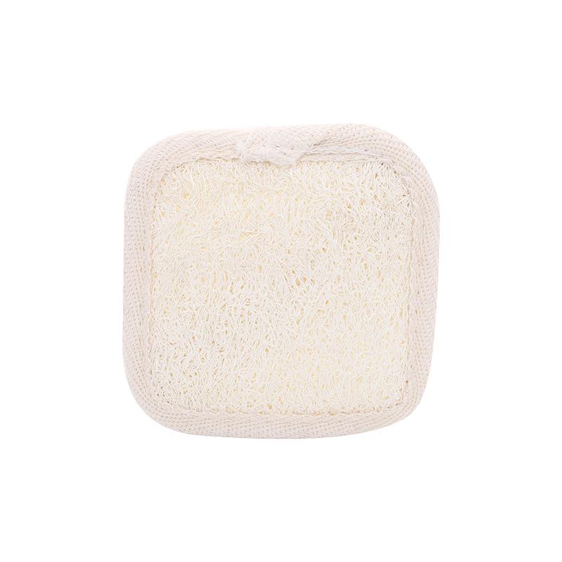 Летние мочалки для душа из люфы: Хлопковая и льняная мочалка для спины с точечным дизайном