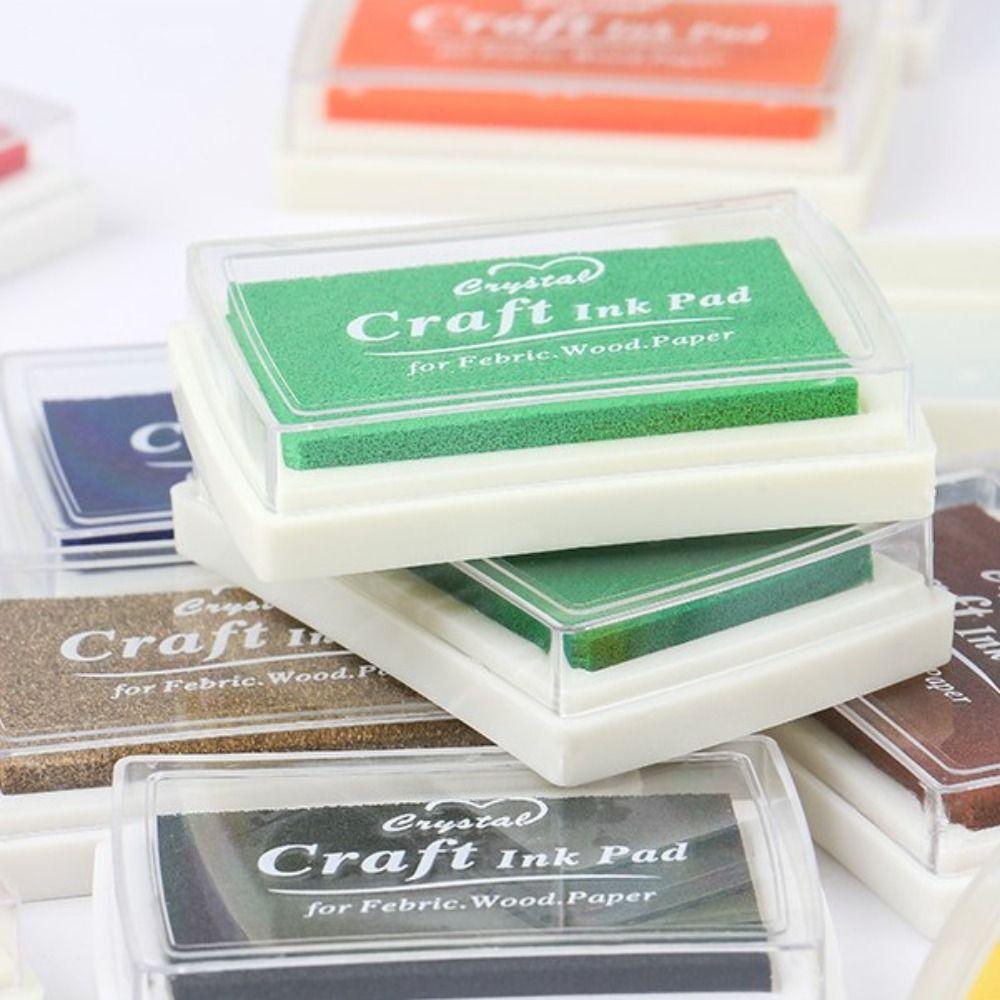 Clear Stamping Fingerprint Ink Pad For Notary Thumbprint Ink Pad DIY Crafts