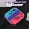 4 цвета Прозрачный чехол для Switch/OLED Рукоятка Joypad Оболочка для хранения Joypad Пылезащитный Магнитный Прозрачный Защитный бокс