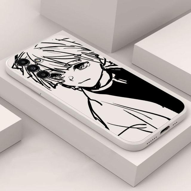 Чехол-капа с изображением аниме «Убийца Демонов» для Samsung Galaxy A13 A12 A52s A33 A13 A73 A53 A42 A72 A22 A52 A32 A23, роскошный квадратный жидкий чехол