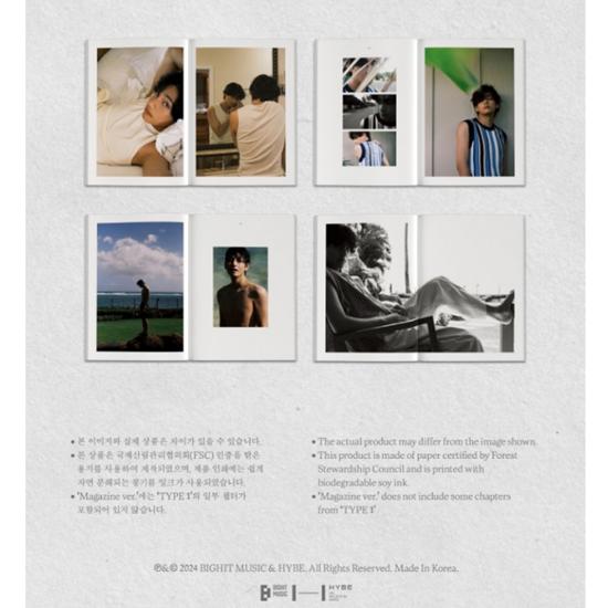 Журнал BTS V - V [Тип 1] вер.