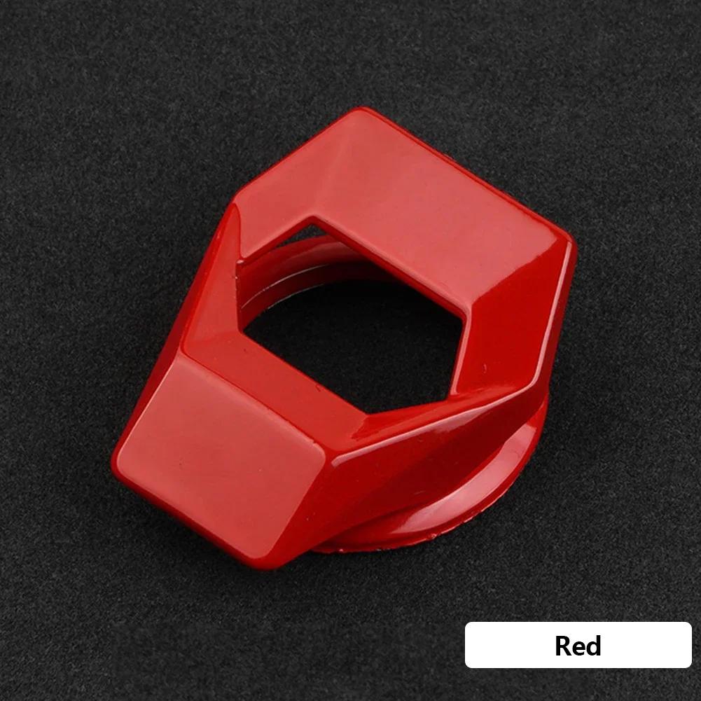 Крышка кнопки запуска и остановки двигателя автомобиля, вращающаяся защитная крышка, кольцо запуска мотоцикла, декоративная наклейка