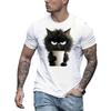 Men's Funny Animal Printed Short Sleeve Male Hip Hop T-shirt Summer Casual Clothes Man Trend Streetwear Harajuku O-Neck Top Tee