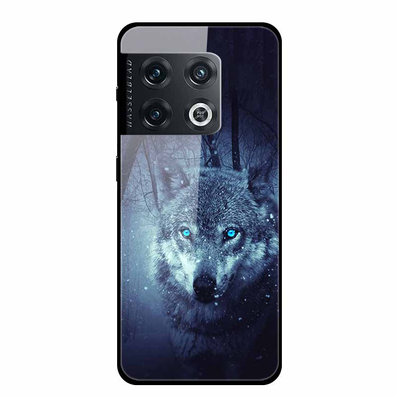 Чехол для One plus 10 Pro Ударопрочный Закаленное Стекло Жесткая Задняя Крышка Для OnePlus 10 Pro 10Pro Oneplus10 1+10 Pro Бампер Чехол Coque Case