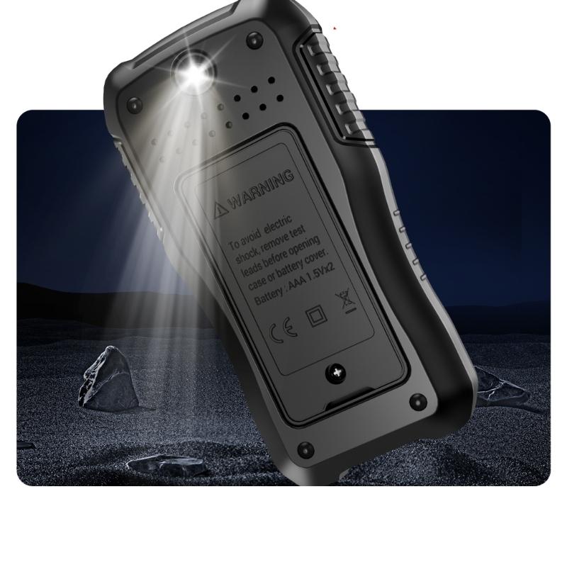 Auto Ranging Digital Multimeter with Live Wire Detection Backlit Screen Ergonomic Design Electric Measurement Device