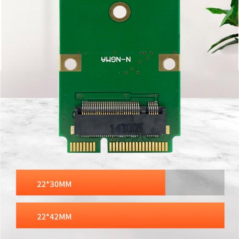 Compactly M.2 NGFFSSD to mSATA Interfaces Converters for DIY Upgrades and Stable Data Transfer Plugs And Play Setups