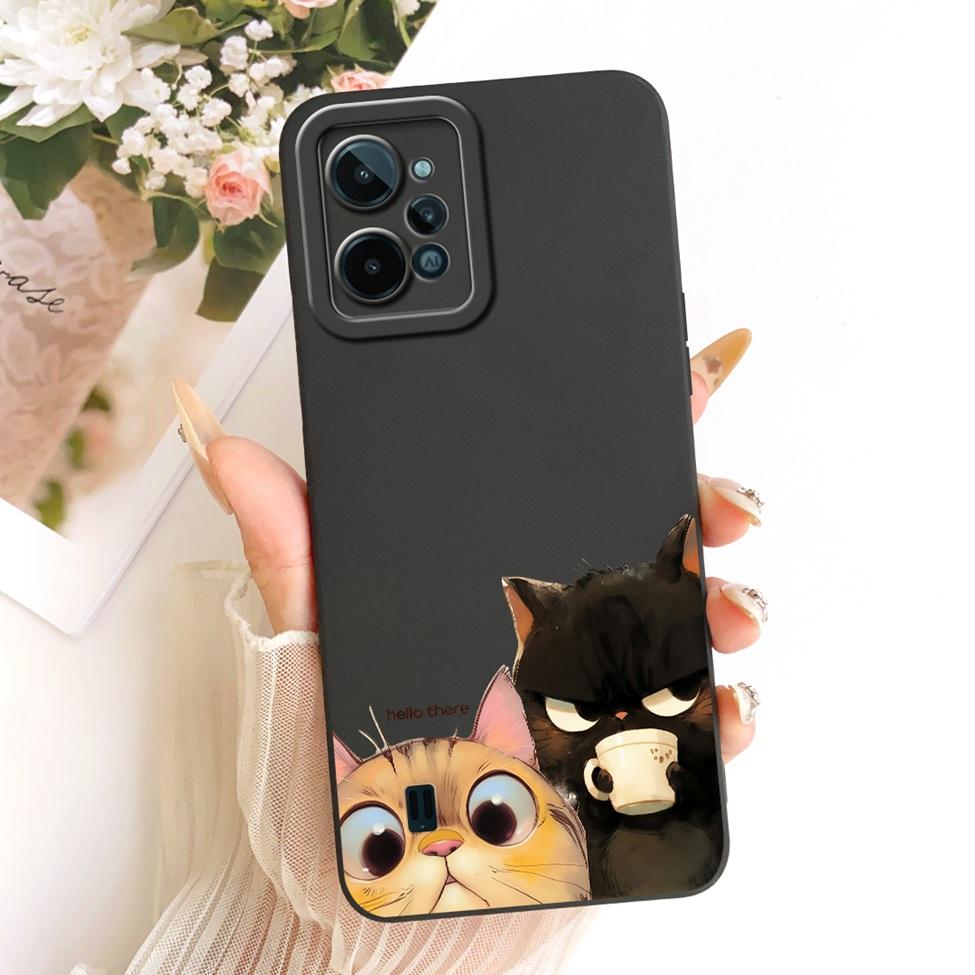 Чехол для Realme C31 4G Чехол RMX3501 Модный Мультяшный Милый Забавный Расписной Силиконовый Funda Для Телефона Real me C31 4G