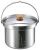 Captain Stag Steel Tiered Rice Cooker 5 Cups 3-layer UH-4001