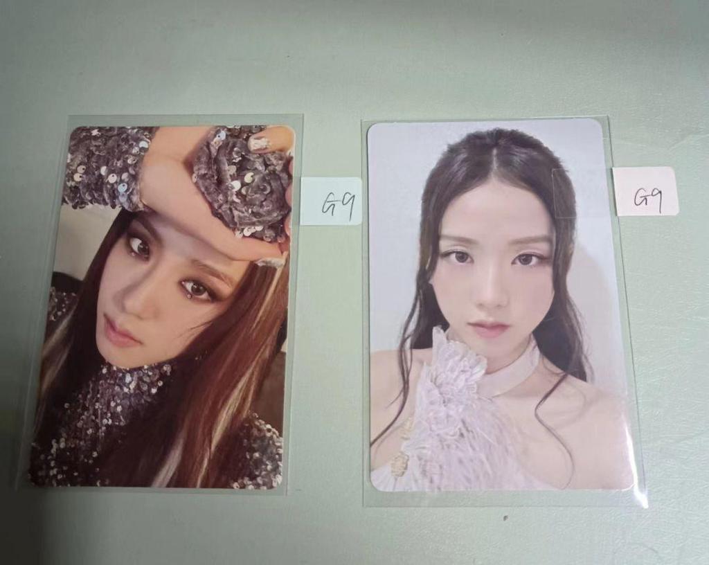 [USED] G9-10 Blackpink Jisoo ME LP Vinyl Trading Card