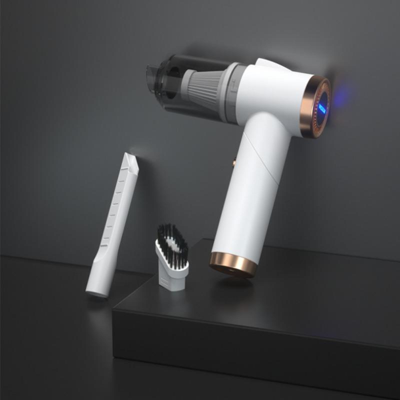 Автомобильный очиститель, бытовой беспроводной мощный складной мощный всасывающий ручной маленький пылесос, автомобильные принадлежности