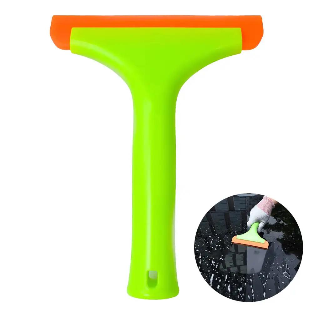 1 шт., скребок для чистки, многофункциональный, автомобильный, тонировка окон, мягкий силиконовый скребок, лезвие для очистки стекла, удобный инструмент для чистки автомобиля