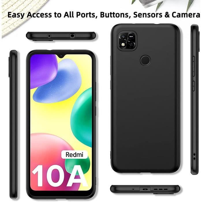 Coque - Xiaomi - Redmi 10A - Ultra Slim - 2 Verres Trempés - Antichoc