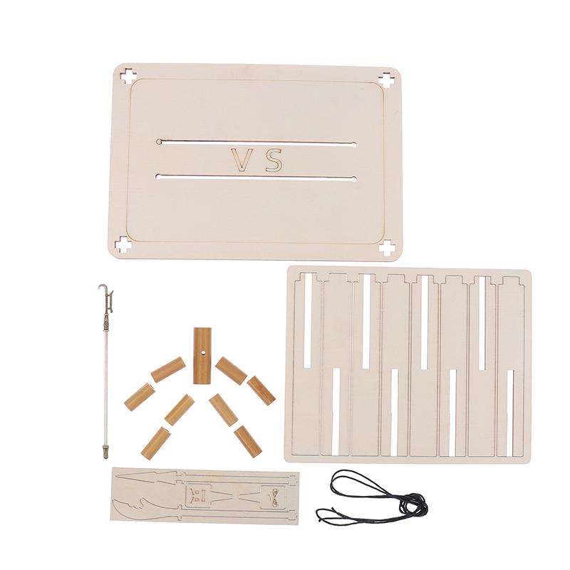 1 комплект, натуральная веревочная боевая настольная игра, ручной работы, бамбуковый человек, настольная игра, боевая игрушка с оружием