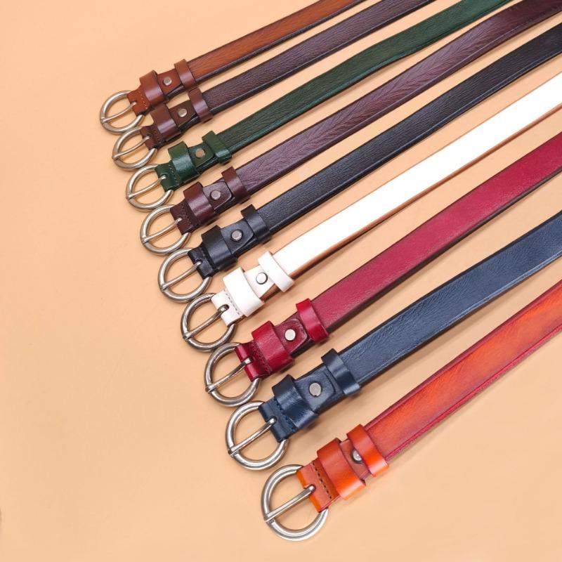 Новый женский ремень первого слоя, универсальный ремень, женский изящный декоративный модный ремень с пряжкой