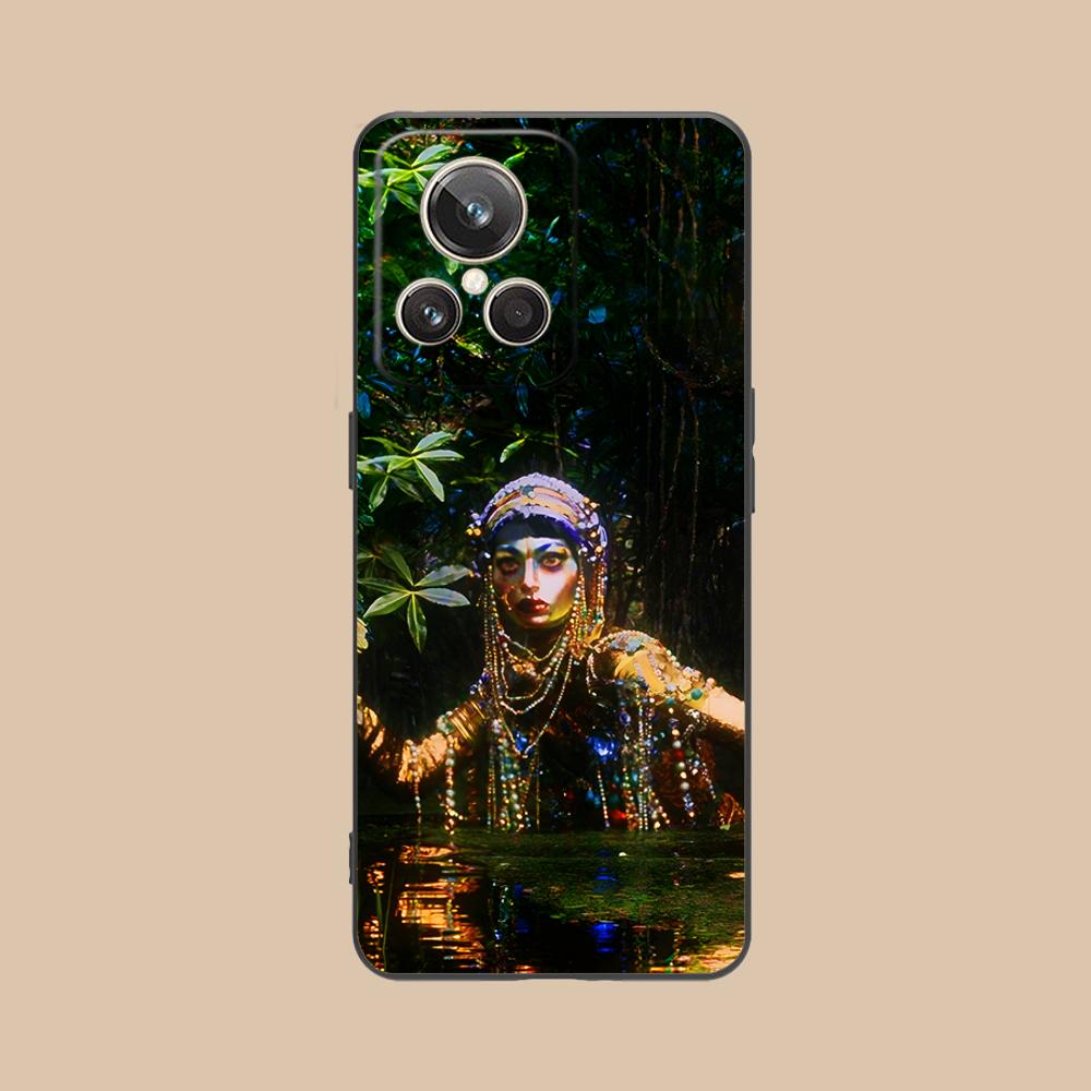 Чехол для мобильного телефона Jibaro Siren для Realme 15 14 13 12 11 10 9 Pro Plus T i Lite 5G Цветной печатный чехол Чехол Смартфон