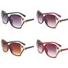 Large Frame Eyewear Outdoor Sunglasses Sun-Protective Black Shades Glasses  for Women
