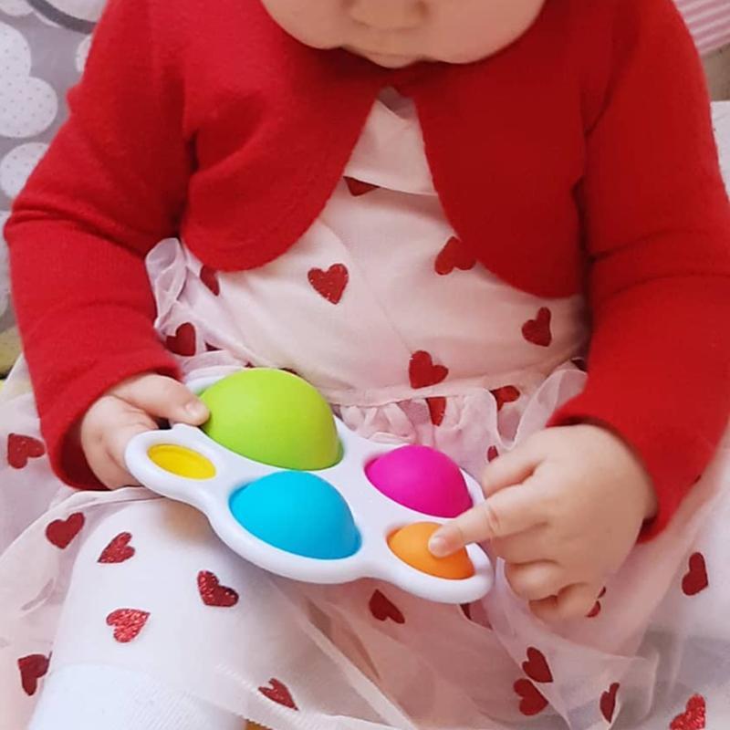 Детские игрушки для малышей, доска для упражнений Монтессори, погремушка-головоломка, красочная головоломка для развития интеллекта, раннее образование, интенсивное обучение