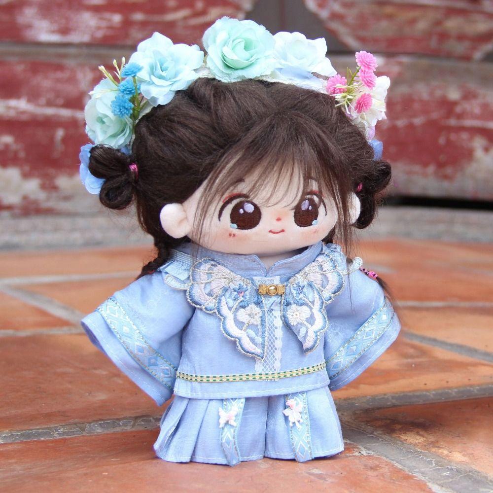 20 см миниатюрное платье костюм сменный наряд куклы комплект одежды хлопковая кукла/EXO Idol куклы