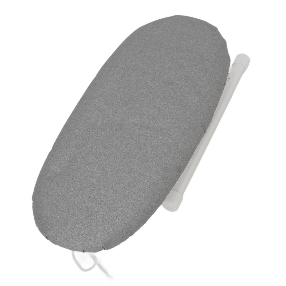 Folding Sleeve Ironing Board Gray Desktop Rack Space Saving Ironing Panel Household Ironing