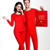 Hengyuanxiang Lucky Red Pure Cotton Thermal Underwear Set