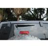 Rear Window Windshield Wiper Cover Trim Bezels For Jeep Wrangler JK 07-17 Carbon