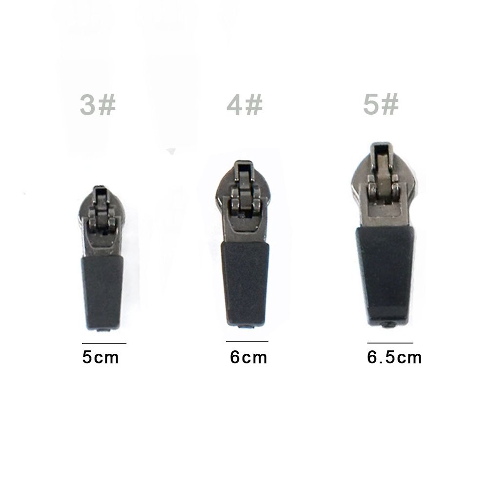 For Invisible Nylon Zips Wallet Down Jacket Craft Slider Head Pull Ring Sewing Accessories Zipper