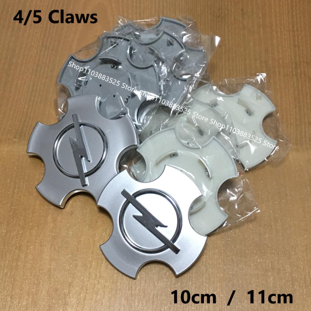 10 cm four hubcaps wheel badges/group of center of a wheel For Opel insignia Astra H G J Antara vectra Vivaro corsa c d zafira b JS9