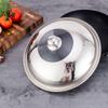 Round Pot Lids Vegetable Cover Universal Wok Lid Pot New Frying Pan Covers  Kitchen Supplies