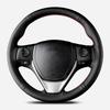 Оплетка на руль автомобиля из искусственной кожи Для Toyota RAV4 2013-2019 Corolla 2014-2019 Auris 2013-2016 Scion iM 2016