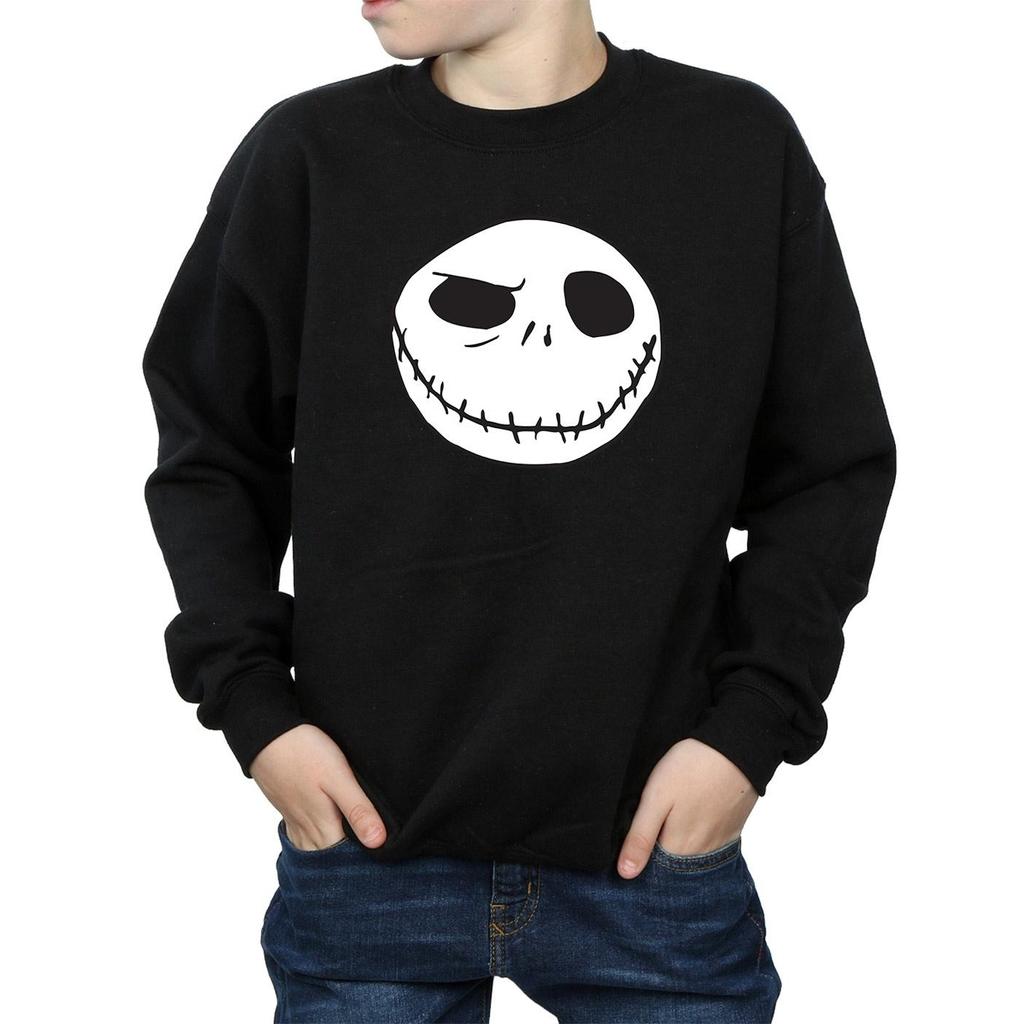 Disney Boys Nightmare Before Christmas Jack´s Big Face Sweatshirt