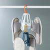 1шт подвесной крючок для обуви балконная сушилка для обуви общежития балкон подвесная полка для обуви пластиковая стойка для хранения