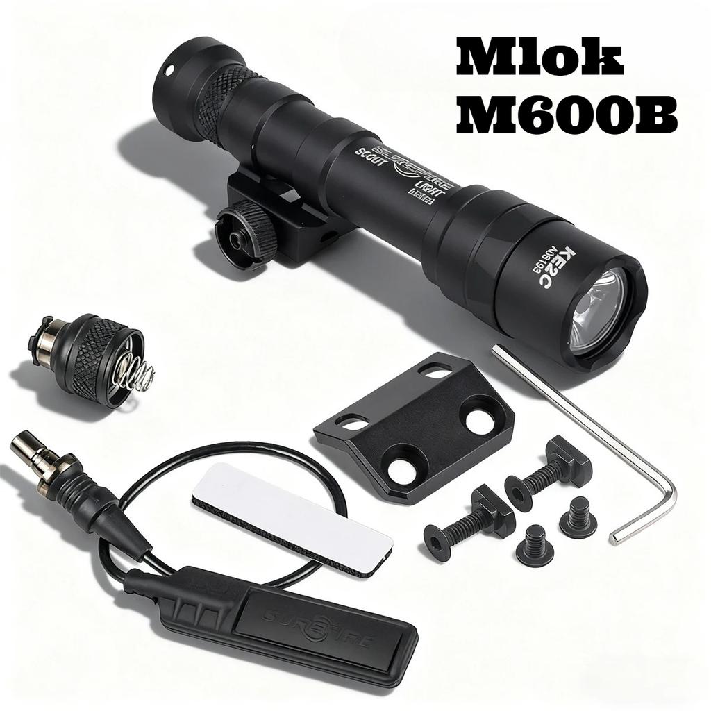 Тактический кронштейн для Airsoft фонаря MOE SMR Rail Scout Light Смещенные боковые крепления для Surefire M300 M600 WeaponLight База