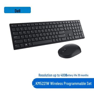 Беспроводной полноразмерный комплект клавиатуры и мыши Dell KM5221W