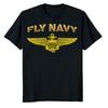 НОВИНКА ОГРАНИЧЕННАЯ серия Fly Navy Классические Нагрудные Знаки Летчика Военно-Морского Флота Футболка