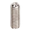 12PCS Metal Guitar Bridge Saddle Screws Silver Color Guitar Bridge Hardware Kit  For Electric Guitar